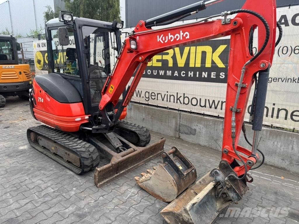 Kubota KX 71-3 Mini kotrók < 7t