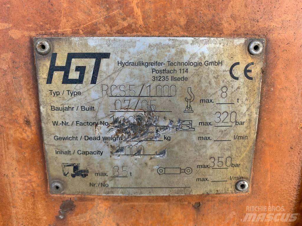 HGT RCS5-1000 Markolók