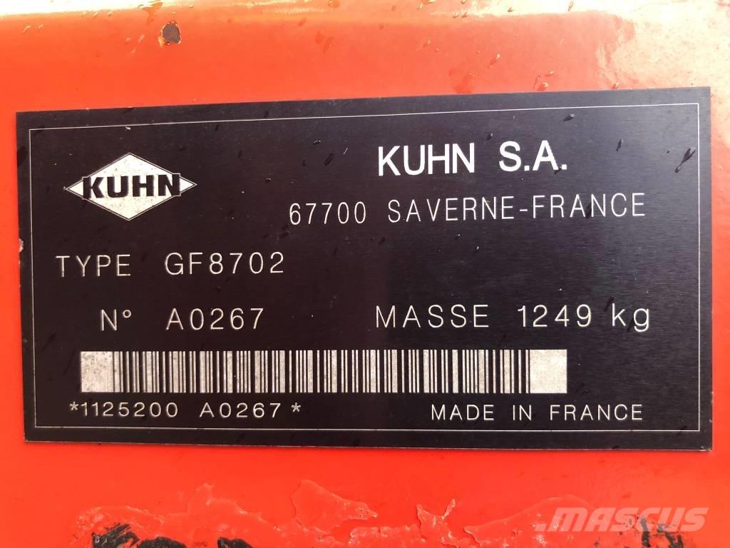 Kuhn GF 8702 Rendkészítő