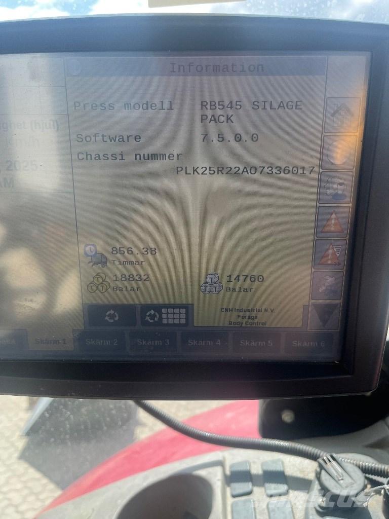 Case IH RB 545 Körbálázók