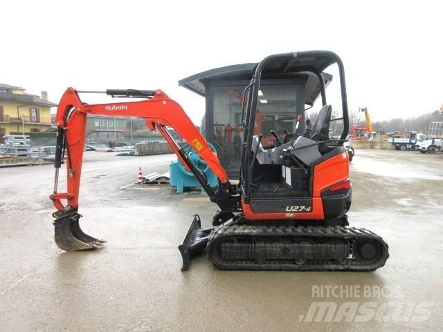 Kubota U 27-4 Mini kotrók < 7t