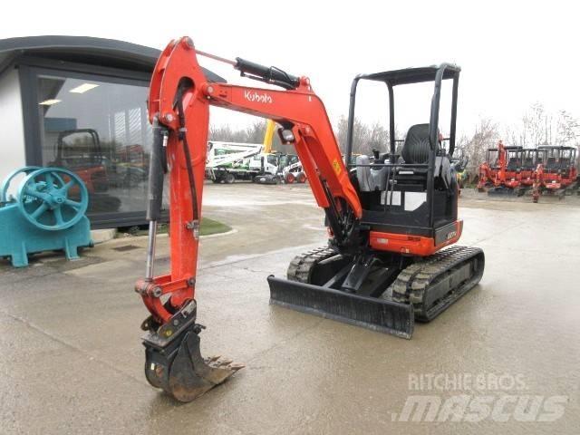 Kubota U 27-4 Mini kotrók < 7t
