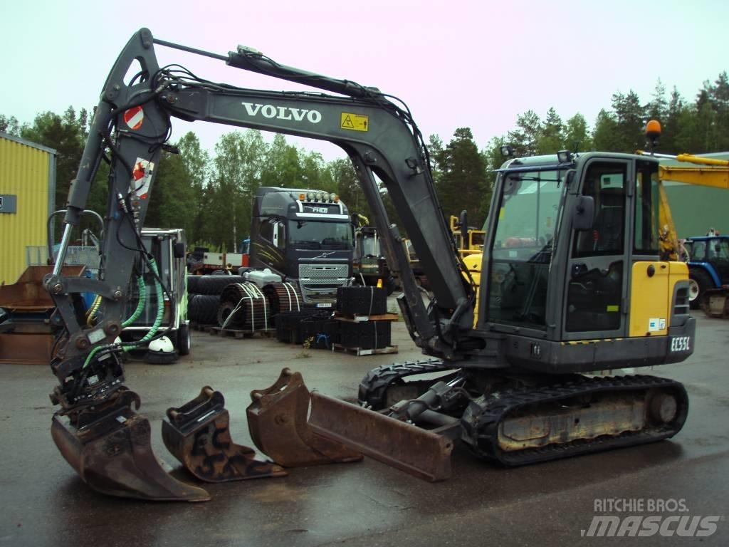 Volvo EC 55 C Mini kotrók < 7t