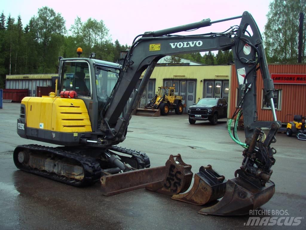 Volvo EC 55 C Mini kotrók < 7t