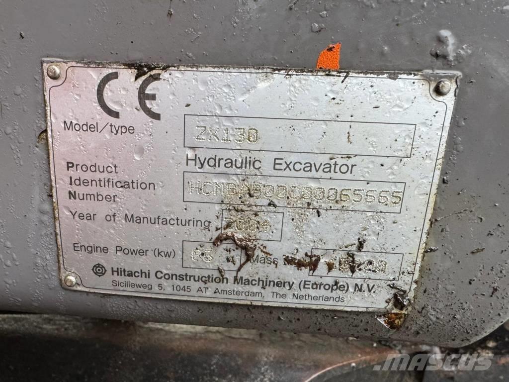 Hitachi ZX 130LCN Lánctalpas kotrók