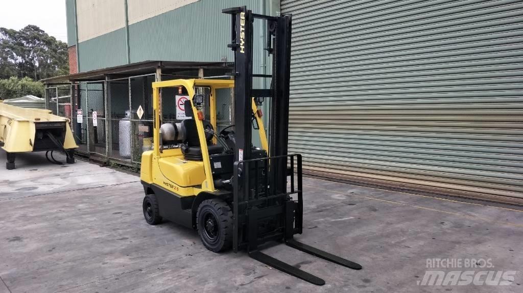 Hyster H2.5XT Gázüzemű targoncák