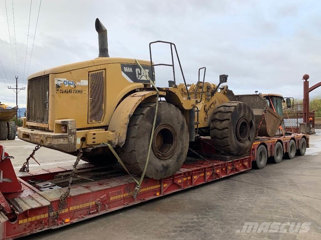 CAT 966H Gumikerekes homlokrakodók
