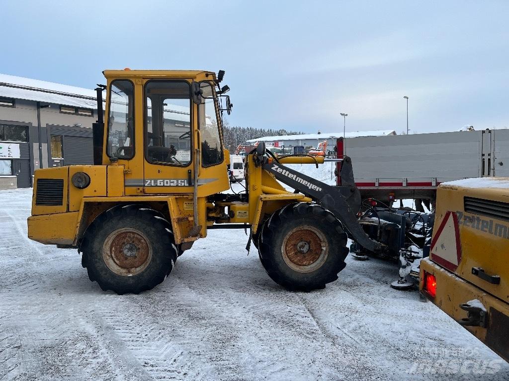 Zettelmeyer ZL602 SL Gumikerekes homlokrakodók