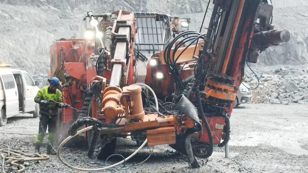 Sandvik DS520-TC Földalatti injektáló gépek