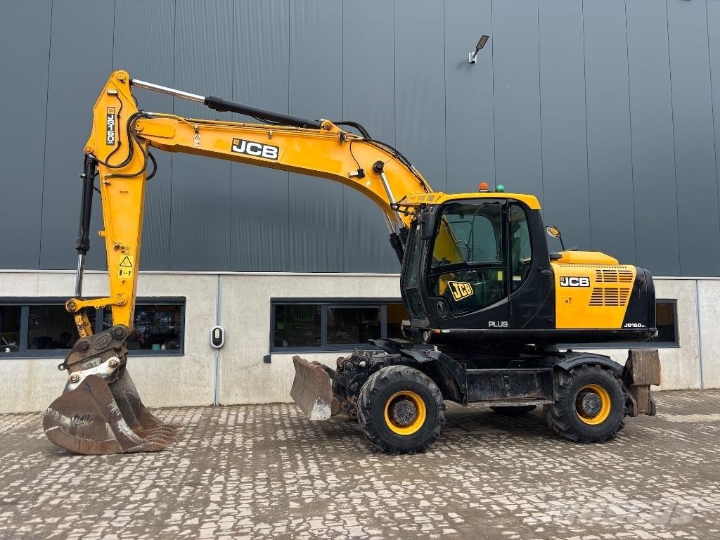 JCB JS 160 W Gumikerekes kotrók