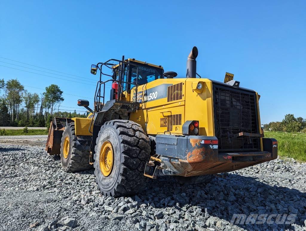 Komatsu WA 500-7 Gumikerekes homlokrakodók