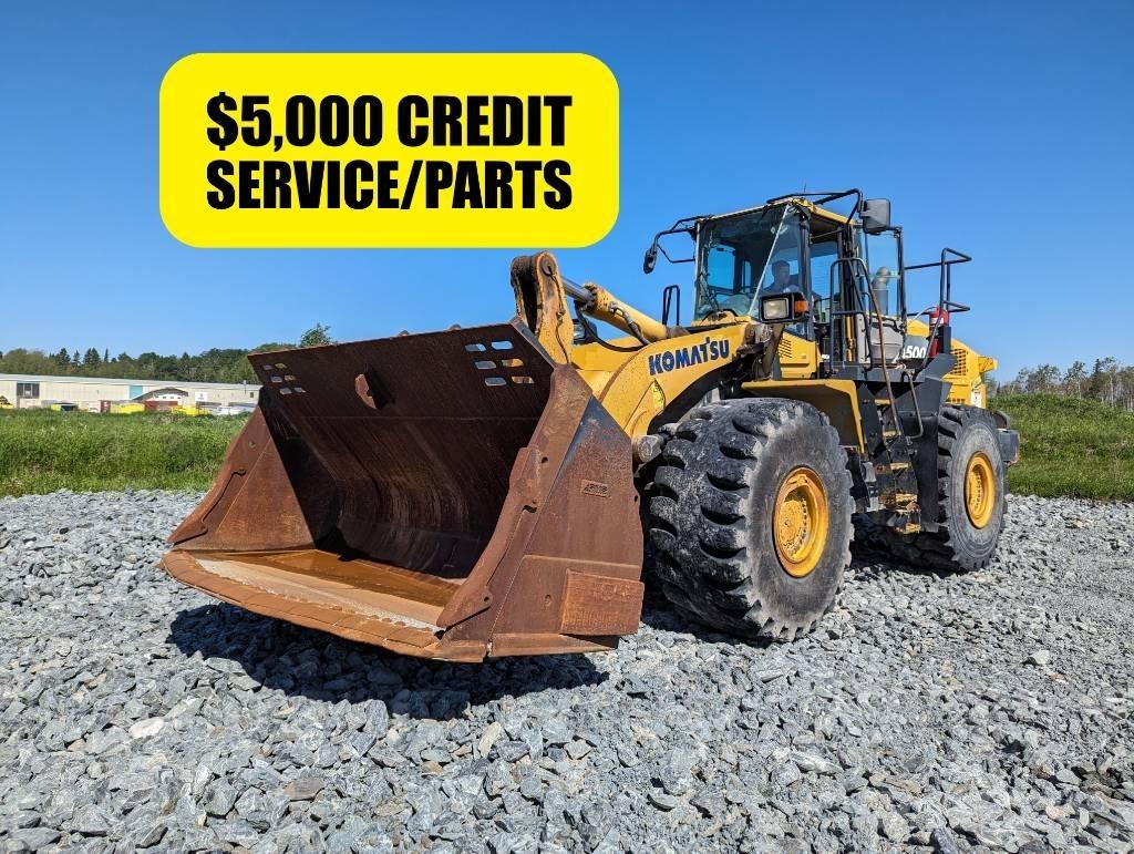 Komatsu WA 500-7 Gumikerekes homlokrakodók
