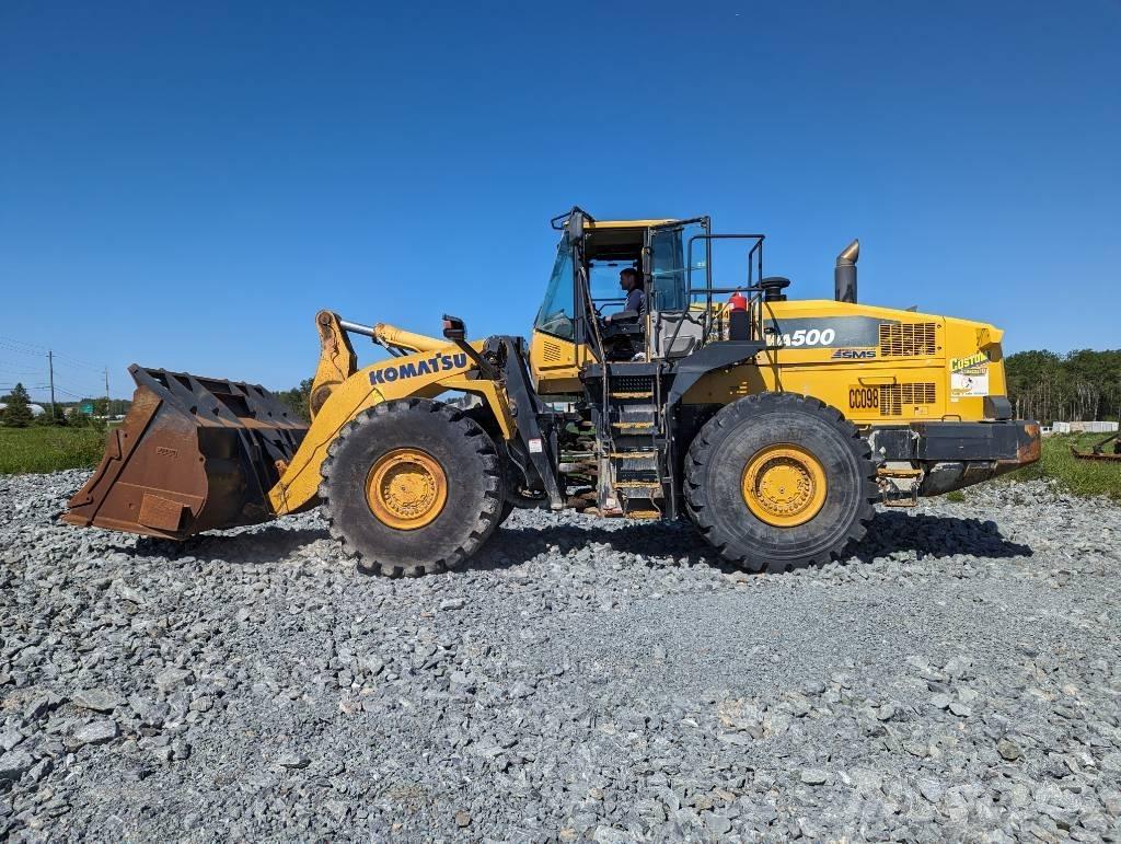 Komatsu WA 500-7 Gumikerekes homlokrakodók