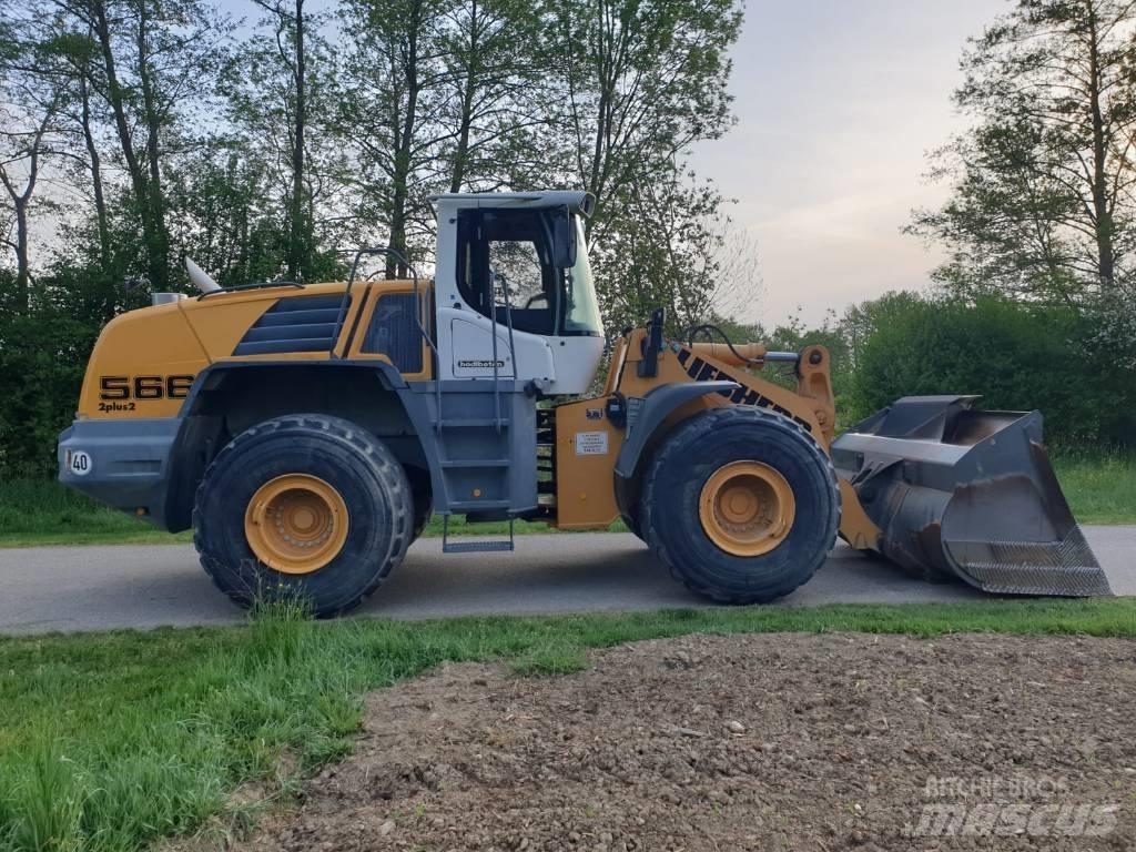 Liebherr L 566 Gumikerekes homlokrakodók