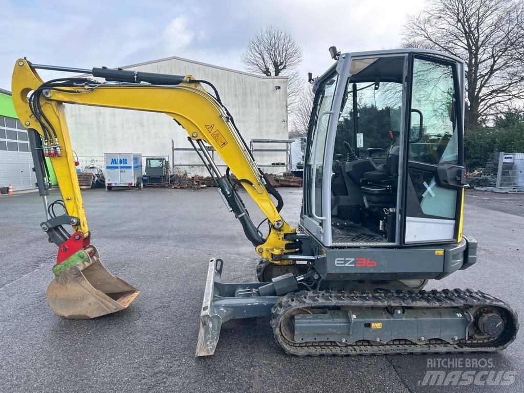 Wacker Neuson EZ36 Lánctalpas kotrók