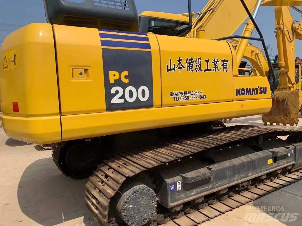 Komatsu pc200-7 Lánctalpas kotrók