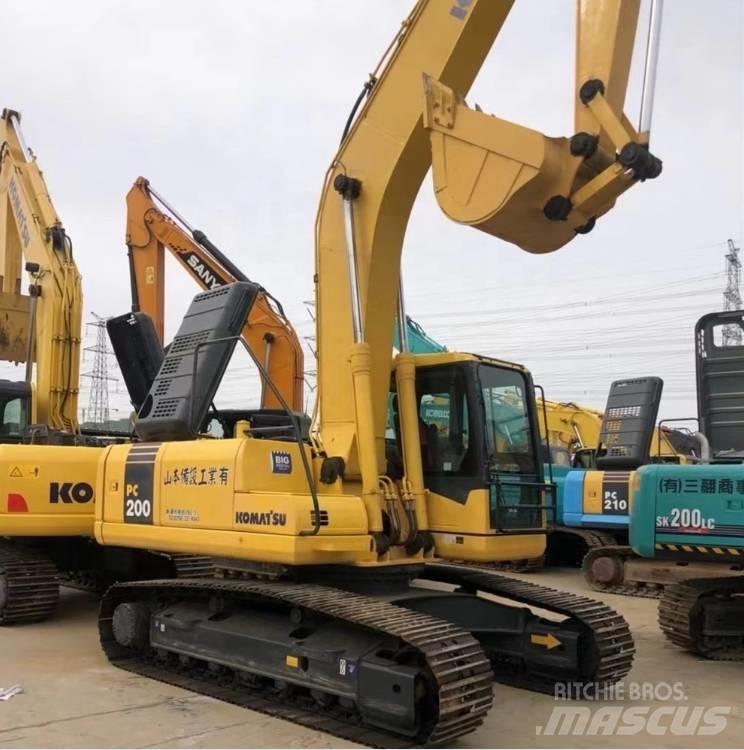 Komatsu pc200-7 Lánctalpas kotrók