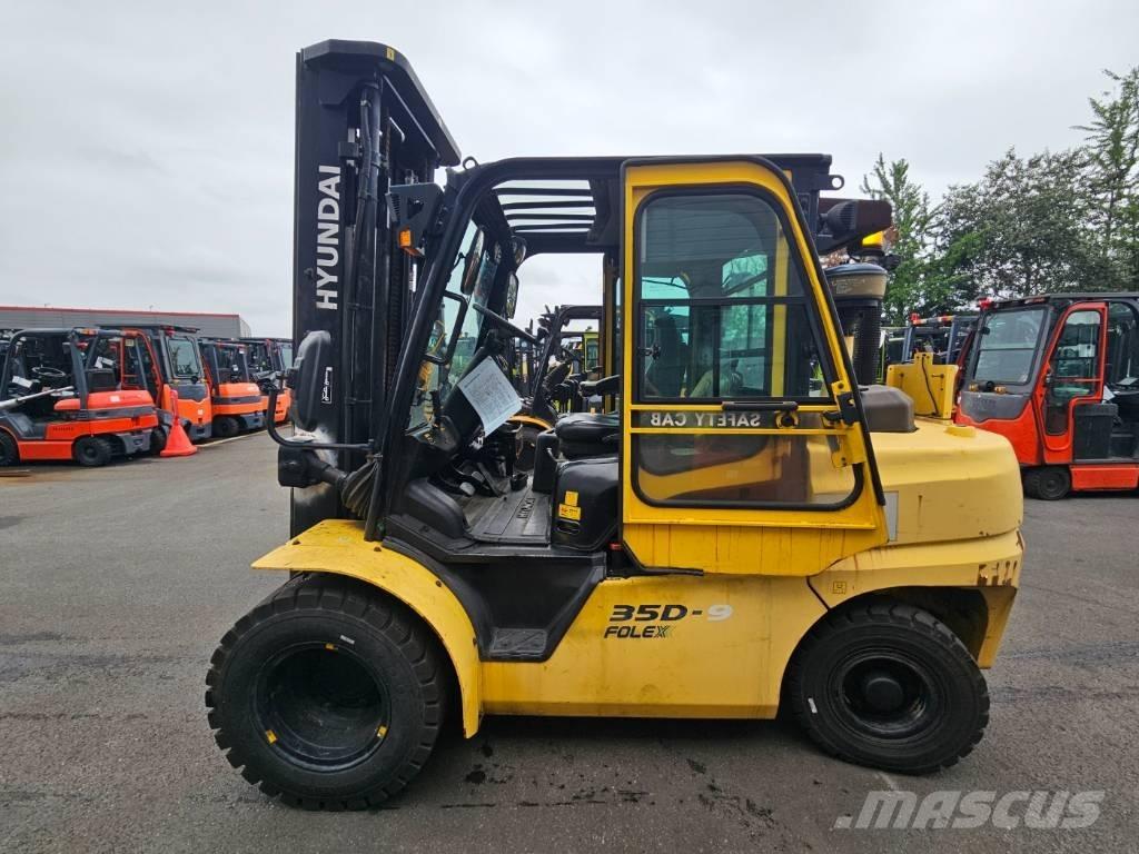Hyundai 35d-9 Dízel targoncák