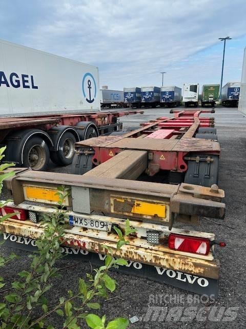 Kögel SW 24 WXS-809 Konténerkeret / Konténeremelő félpótkocsik