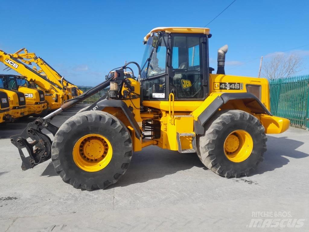 JCB 434S Gumikerekes homlokrakodók
