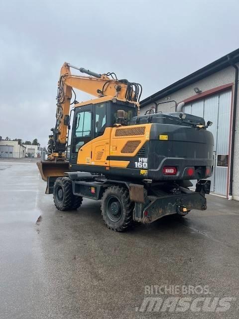 Hyundai HW160 Gumikerekes kotrók