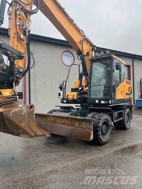 Hyundai HW160 Gumikerekes kotrók