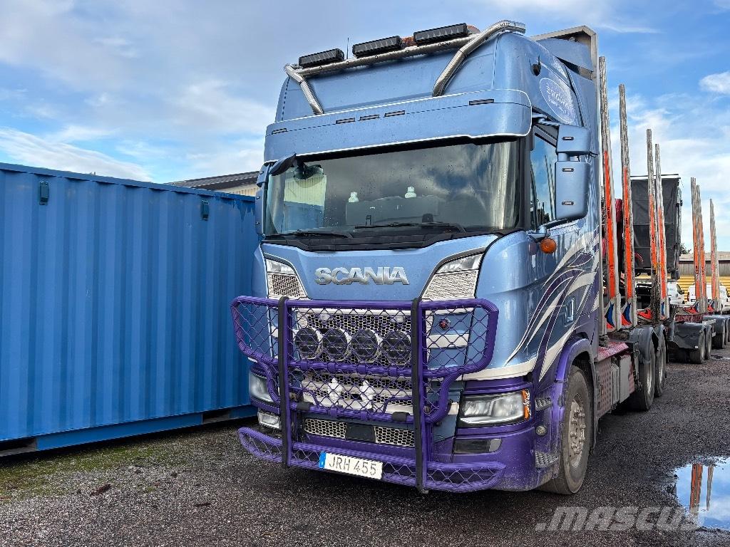 Scania R730B6X4NB Rönkszállító teherautók
