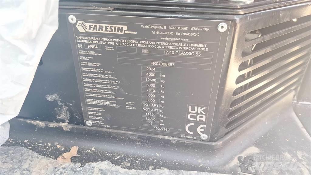 Faresin 17.14 Teleszkópos rakodók