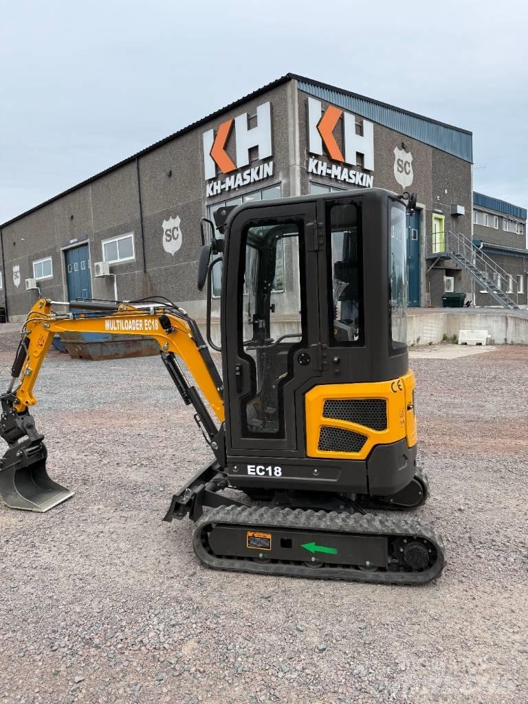 Multiloader EC 18 Mini kotrók < 7t