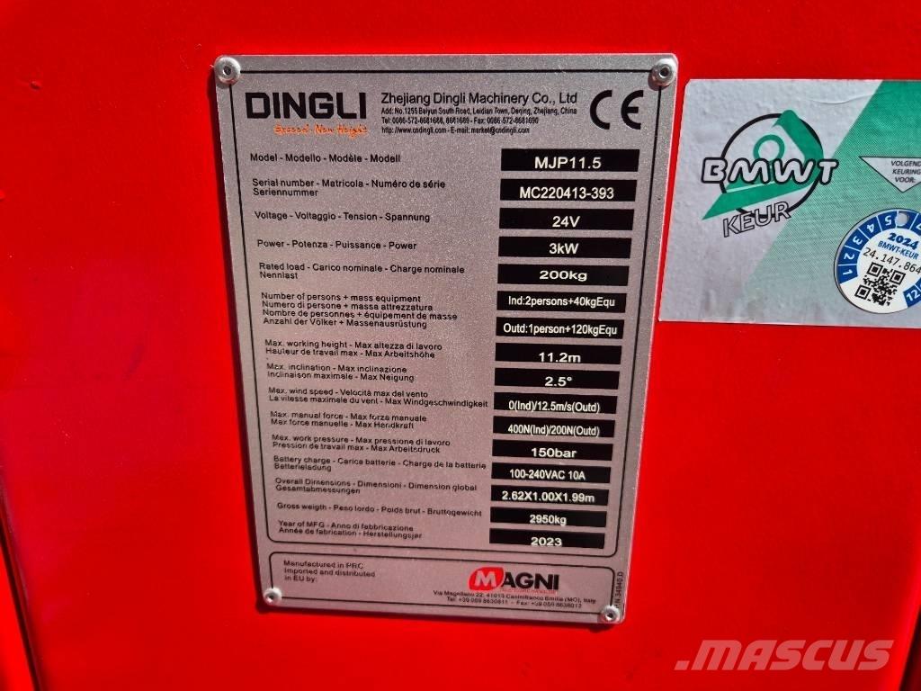 Magni MJP 11.5 Karos emelők