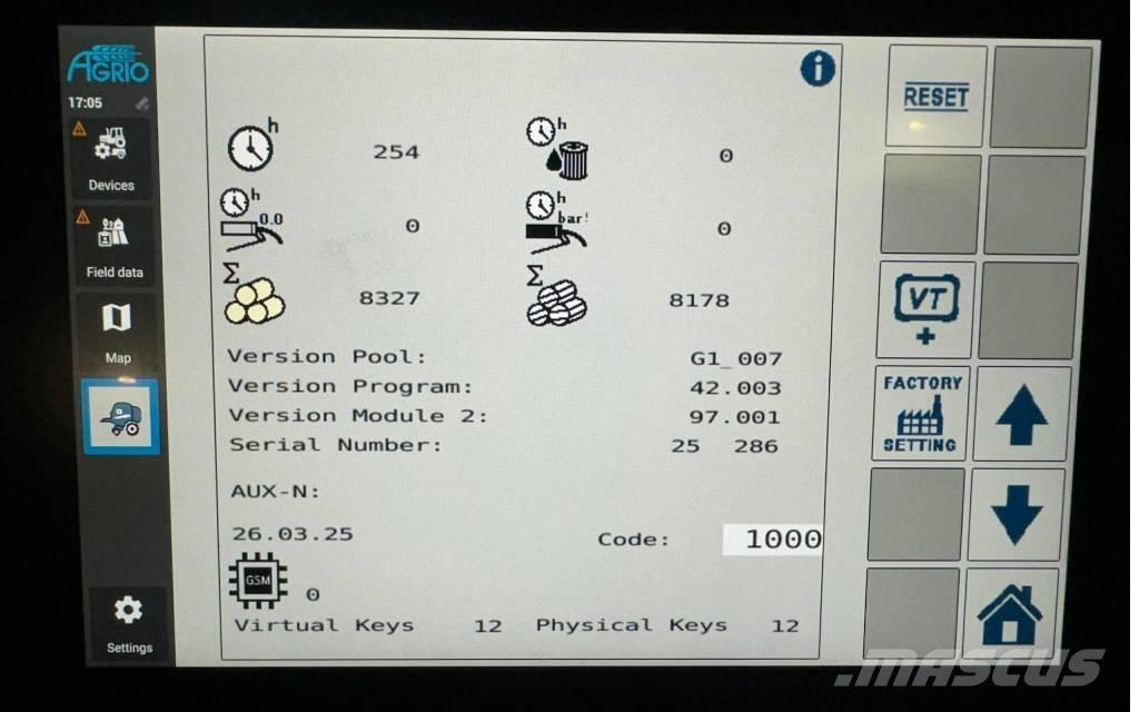 Goweil G1 F125 Kombi Körbálázók