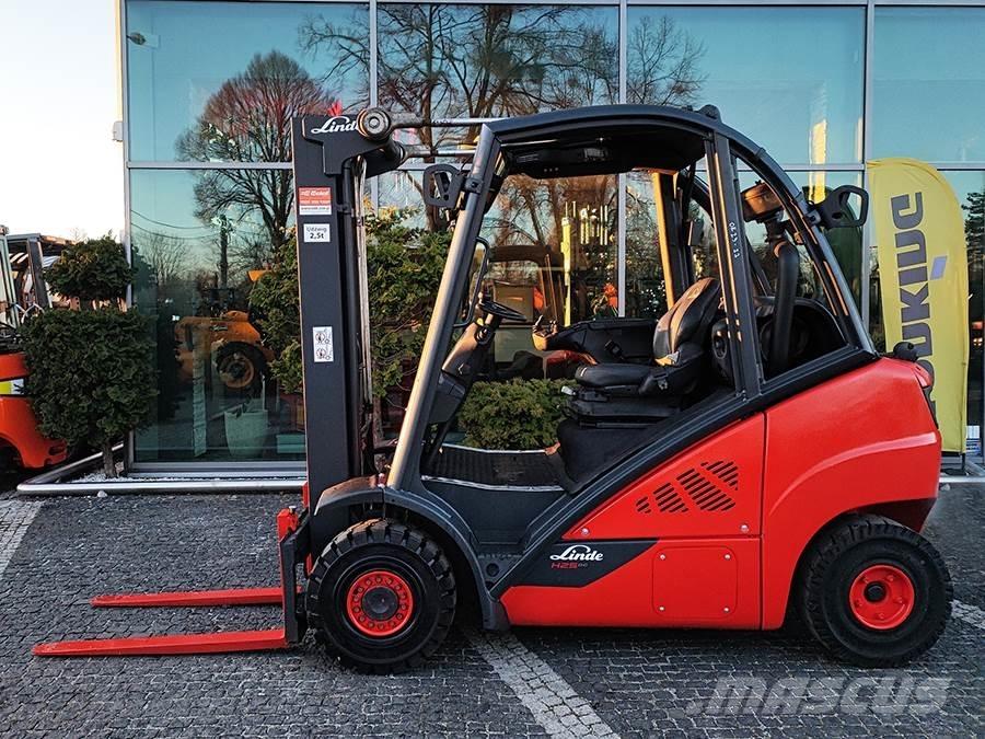 Linde H25T-02 Gázüzemű targoncák