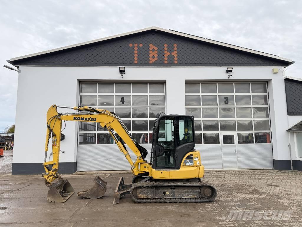 Komatsu PC 55 MR-5 Mini kotrók < 7t