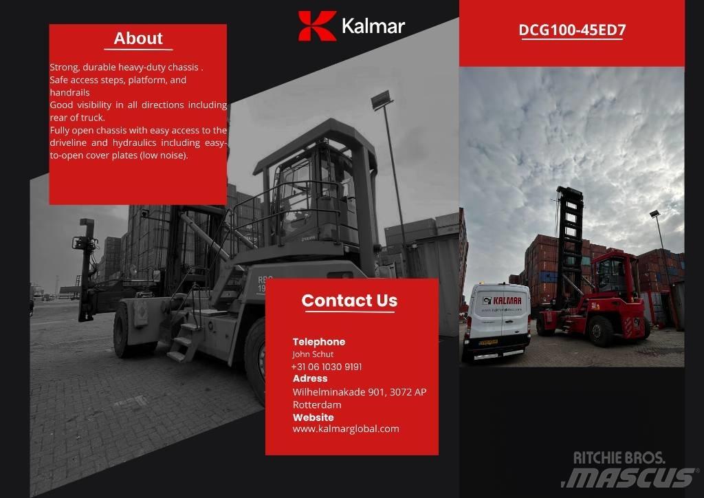 Kalmar DCG 100-45ED7 Konténerszállítók