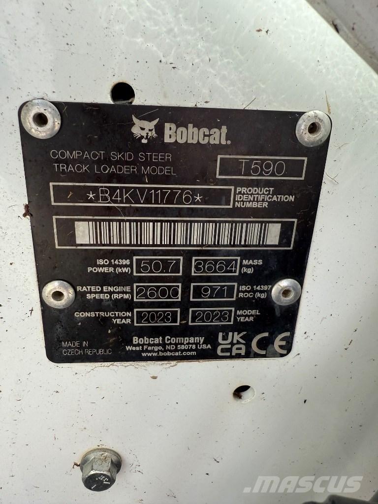 Bobcat T 590 HF Kompaktrakodók
