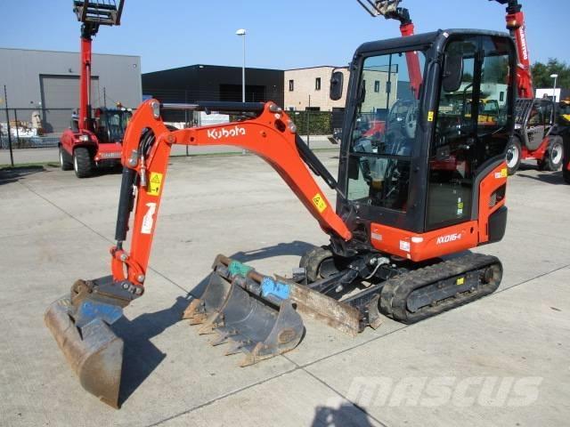 Kubota KX016-4 (100) Mini kotrók < 7t