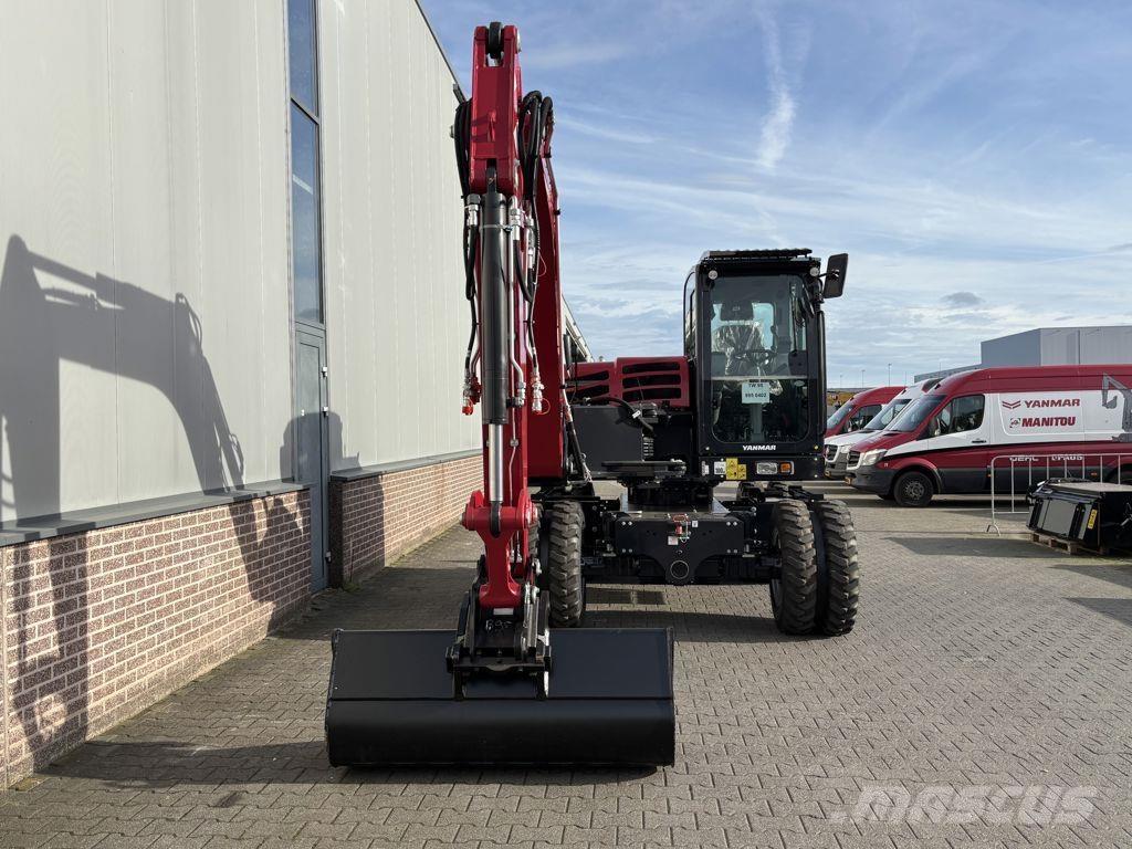 Yanmar B95W Gumikerekes kotrók