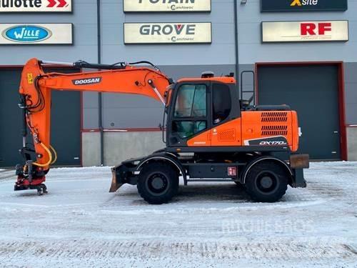 Doosan DX170W-5 Gumikerekes kotrók