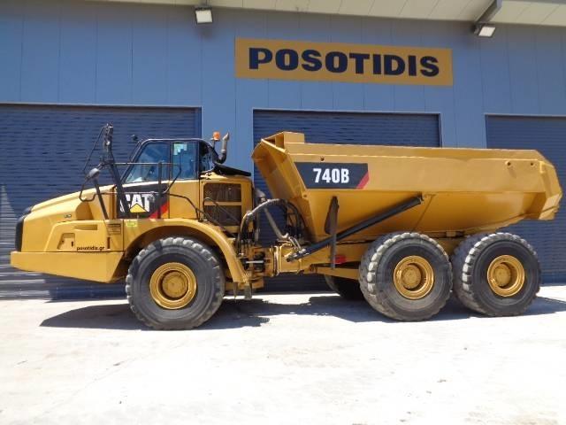 CAT 740 B Csuklósdömperek