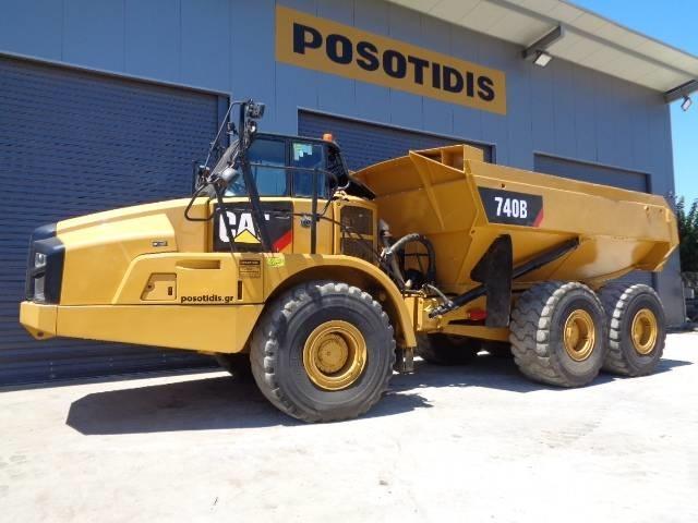 CAT 740 B Csuklósdömperek