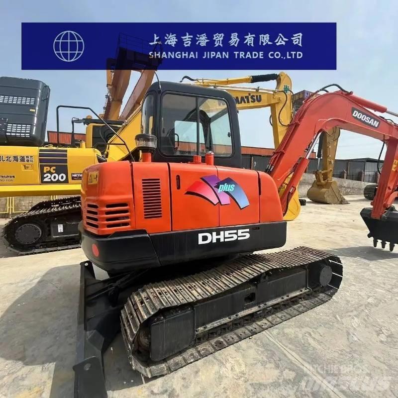 Doosan DH 55 Mini kotrók < 7t