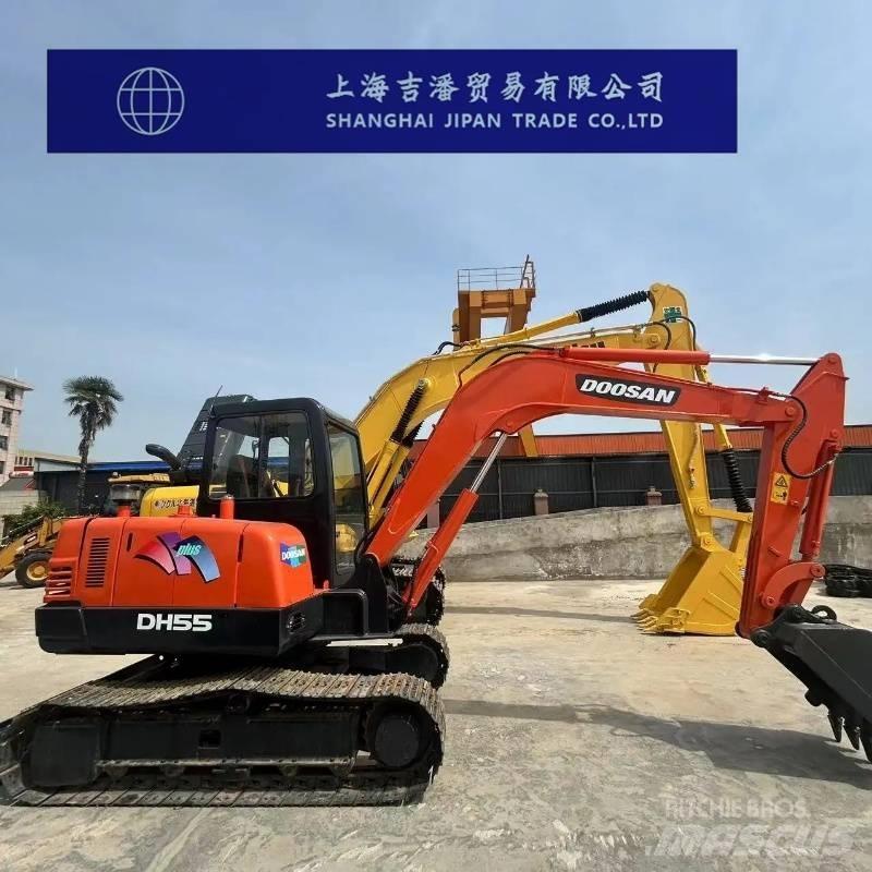 Doosan DH 55 Mini kotrók < 7t