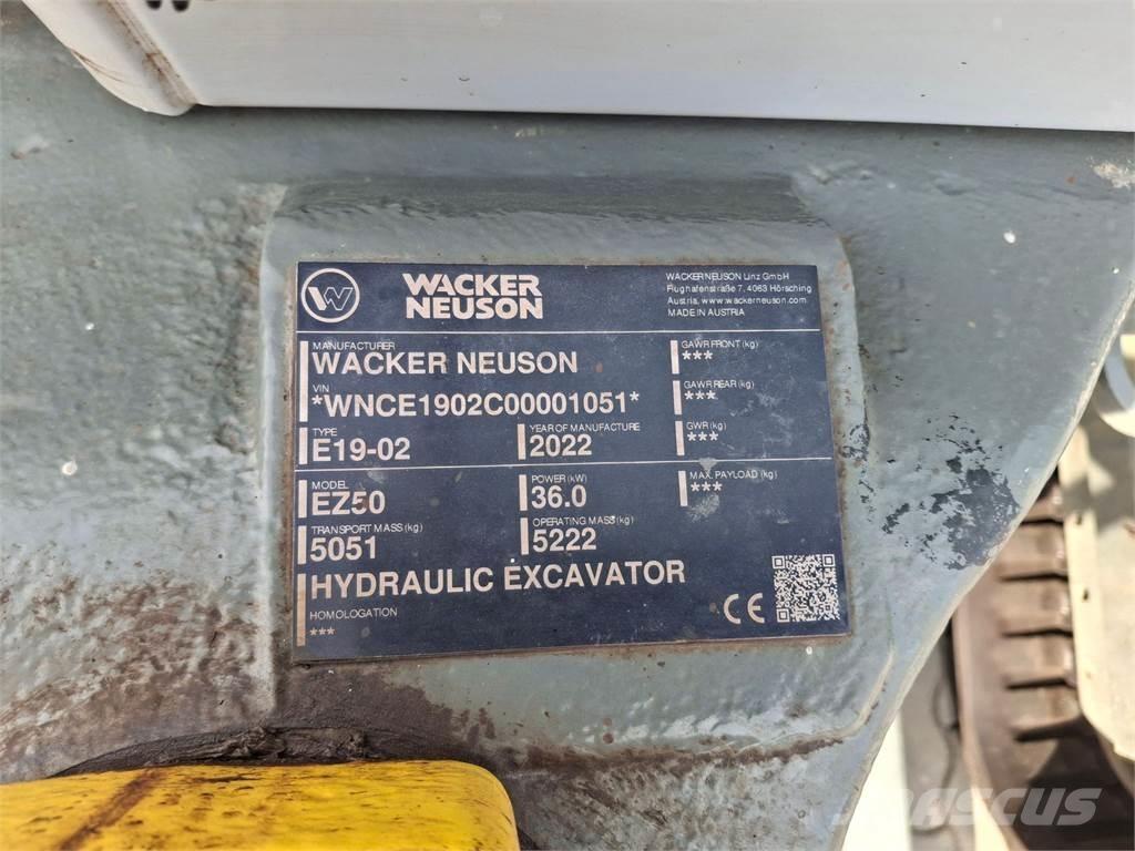 Wacker Neuson EZ50 Lánctalpas kotrók