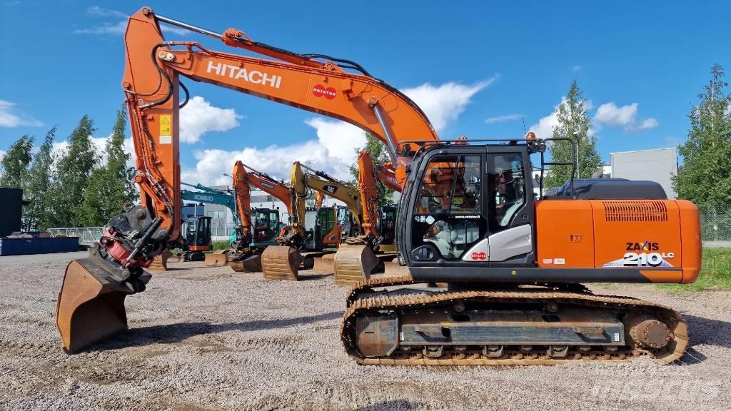 Hitachi ZX210LC-6 Lánctalpas kotrók