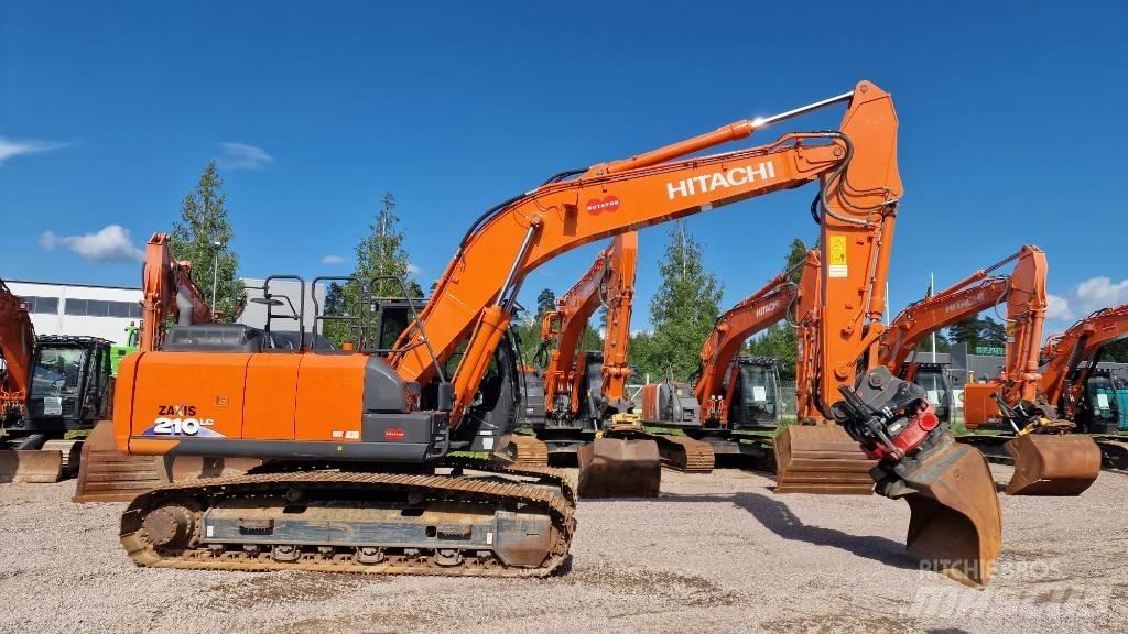 Hitachi ZX210LC-6 Lánctalpas kotrók