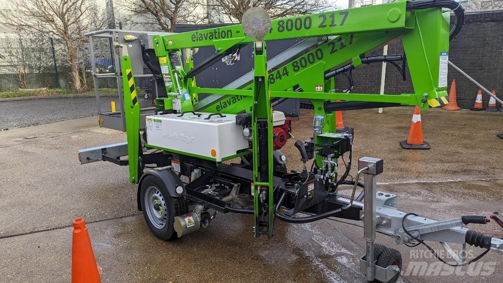 Niftylift 120TPE Pótkocsira szerelt emelők és állványok