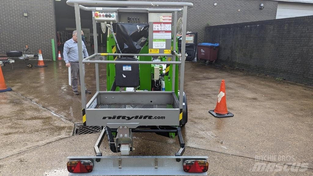Niftylift 120TPE Pótkocsira szerelt emelők és állványok