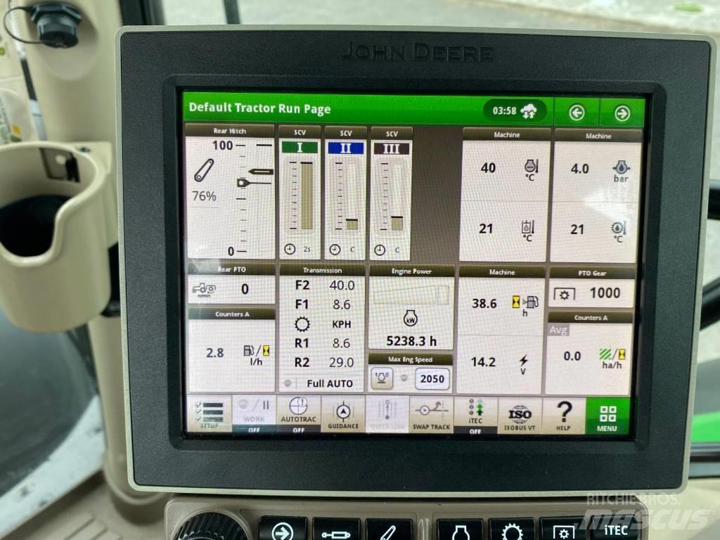 John Deere 6135R Traktorok