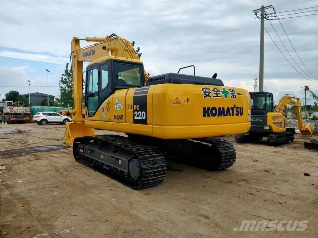 Komatsu pc220-7 Lánctalpas kotrók