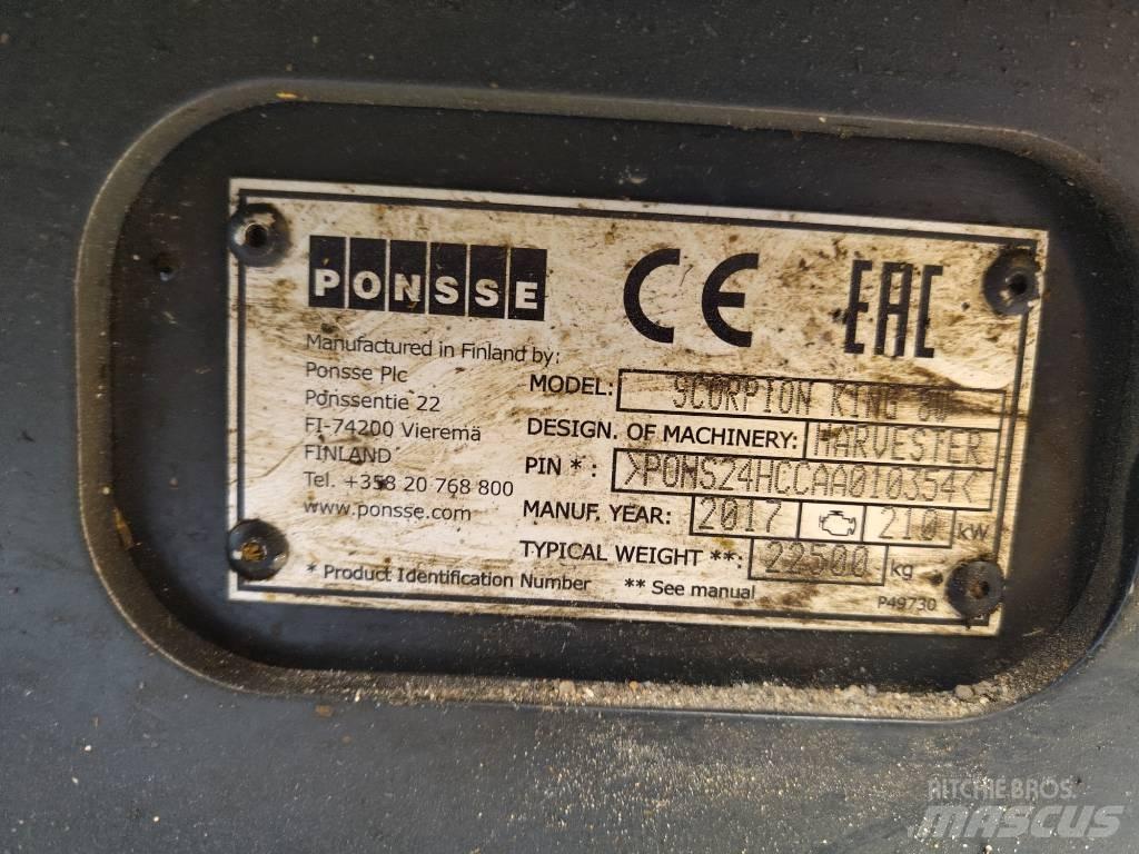 Ponsse Scorpion King Betakarítók